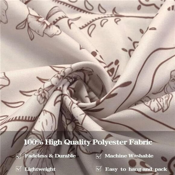 Boho Mandala Wall Tapestry 80x60 Hippie Floral Hanging Dorm Bedroom Decor - Picture 6 of 8